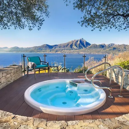 Blue Panorama With Jacuzzi Torri Del Benaco